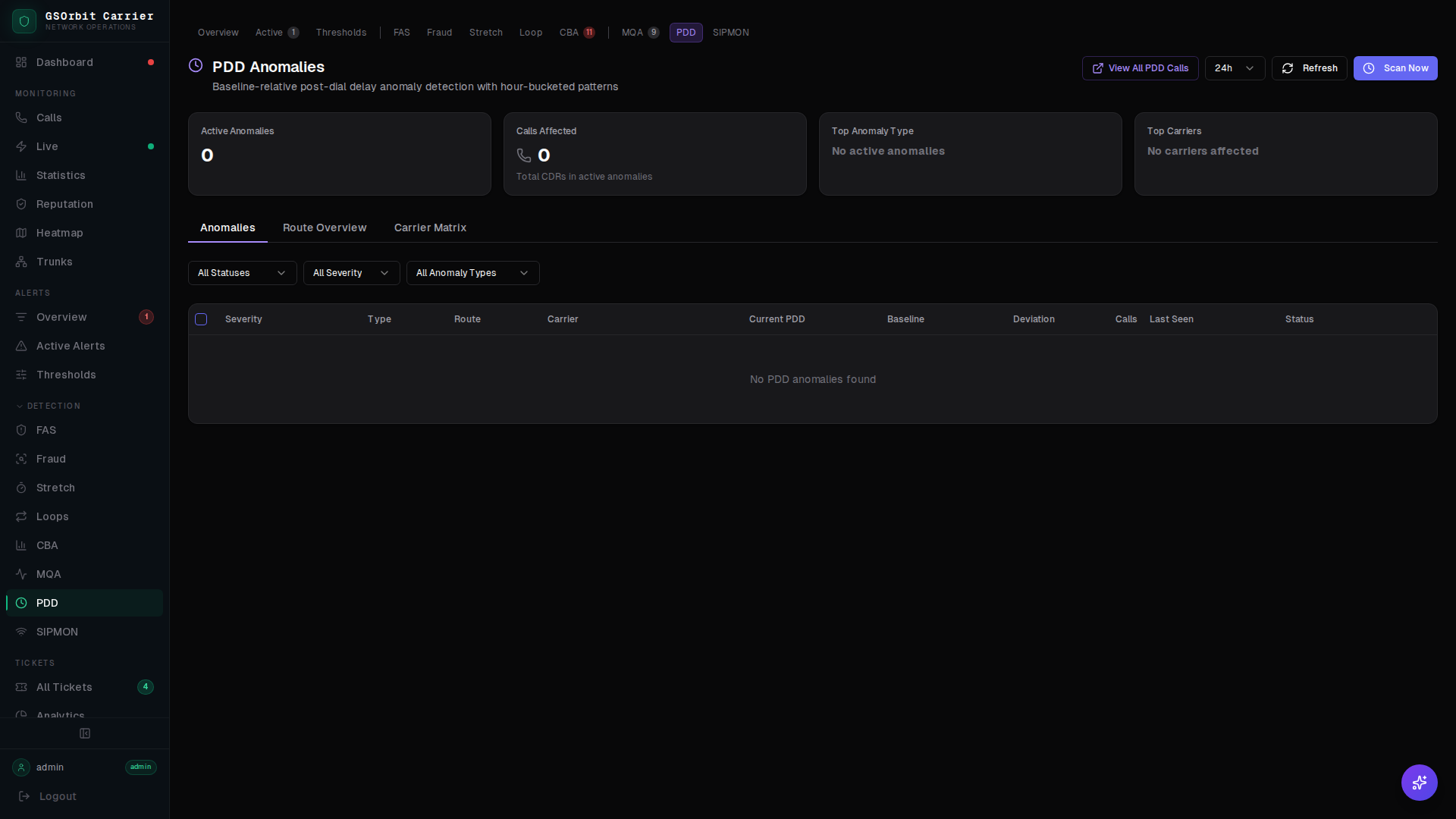 PDD Anomaly Detection screenshot